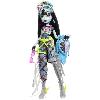 Poupee Monster High-Poupée Frankie Stein Monster Fest-Poupée et accessoires HXH79