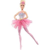 Poupee - Peluche Barbie-Dreamtopia Ballerine Lumieres Scintillantes-Poupée blonde HLC25