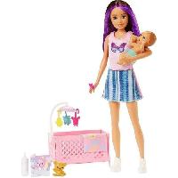 Poupee - Peluche Barbie-Skipper Baby-Sitter-Coffret poupée et accessoires HJY33