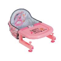 Poupee - Peluche Chaise haute pour poupée - BABY BORN - BABY born Table Feeding Chair - Multicolore - Des 3 ans - Jeu imaginatif