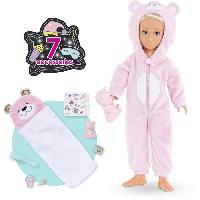 Poupee - Peluche Coffret Poupée mannequin - COROLLE GIRLS -  Valentine Pyjama Party