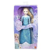 Poupee - Peluche Disney-La Reine Des Neiges-Elsa Poupée Chantante-Chanson En 4 Langues - 3 ans+- JDX48