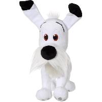 Poupee - Peluche Gipsy Toys - Idéfix et les Irréductibles - 30cm - Vendu En boîte Cadeau - Blanc Noir