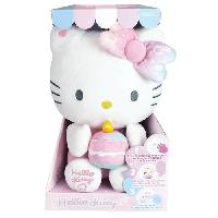 Poupee - Peluche Hello Kitty Peluche Interactive Anniversaire +/- 26 cm - JEMINI - Musique. bougie et rire interactifs.