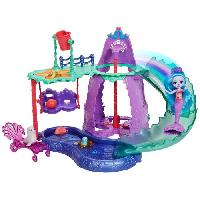 Poupee - Peluche Mini-poupée Enchantimals - Parc Aquatique des Sirenes - Shayda Otarie et ses amis - 4 ans et plus