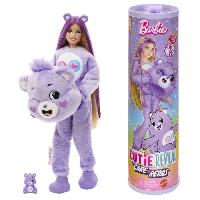 Poupee - Peluche Poupée Barbie Cutie Reveal Bisounours Tougentille Mauve - 3 ans+- JCN94