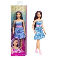 Poupee - Peluche Poupée Barbie Fashionistas Robe Azur Papillon