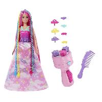 Poupee - Peluche Poupée Barbie Tresses Magiques - BARBIE - Princesse - 3 ans et +