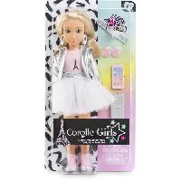 Poupee - Peluche Poupee Mannequin - COROLLE - Valentine Fashion Week Paris - 28 cm - 4 accessoires - Senteur vanille - Des 4 ans