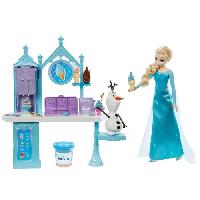 Poupee - Peluche Princesse Disney - Reine Des Neiges - Elsa & Olaf Douceurs Givrees   - Poupées Mannequins - 4 Ans Et +