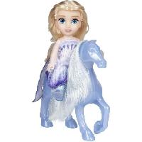 Poupee - Peluche REINE DES NEIGES - Coffret poupée Elsa et Nokk - 15 cm - JAKKS - 480447