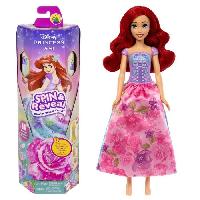 Poupee - Peluche Spin & Reveal Ariel Mattel Poupée Disney Princesses avec 11 surprises HTV88