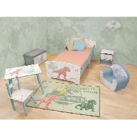 Poupee - Peluche Tapis Dinosaure - FUN HOUSE - Jurassic World - 120x80 cm - Multicolore - Lavable en surface