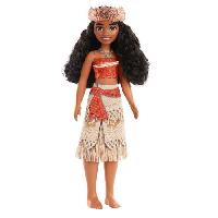 Poupee - Peluche Vaiana Poupée 29 cm. Mattel Poupée Disney Princesses habillage et accessoires HPG68