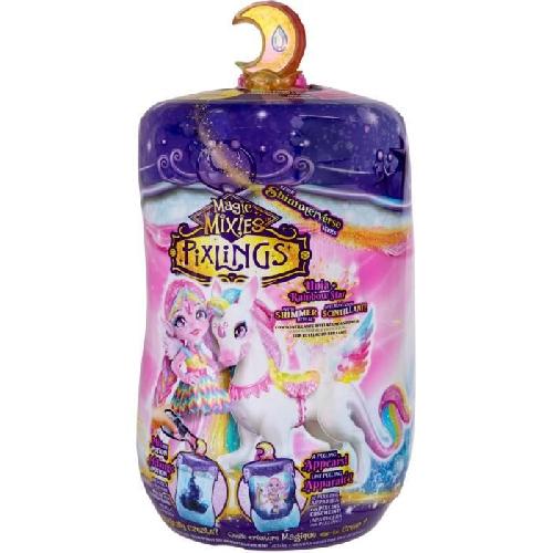 Poupee Poupee Pixling Unia et Cosmic - MAGIC MIXIES - Poupee et licorne en flacon. avec ingredients