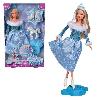 Poupee Poupée Steffi Love - SILVERTORN - SL PATINAGE - Patinage sur glace - Robe a flocons de neige - Couronne