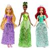 Poupee Princesses Disney - pack de 3 poupées (Ariel. Tiana. Raiponce)