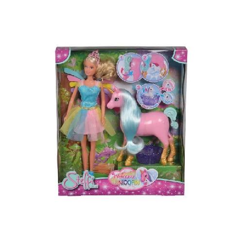 Combinaison Camouflage - Vetement De Camouflage Poupee Steffi Love Fee 29 cm + Licorne enceinte