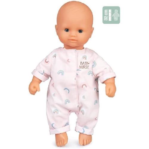 Poupon Poupon Baby Nurse bébé d'amour 32 cm - Smoby - Mixte - Souple - Tenue colorée