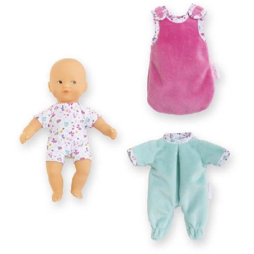 Poupon Poupon - COROLLE - Mini Calin Bonne Nuit Papillons - 20 cm - 2 accessoires - des 18 mois