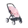 Poupon Smoby - Maxi Cosi - Pousette jumeaux - Poupée 42 cm Maximum - Rose - Des 3ans