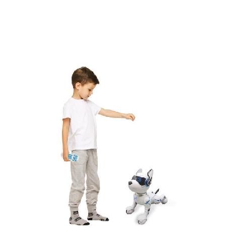 Robot Miniature - Personnage Miniature - Animal Anime Miniature POWER PUPPY - Mon chien robot savant programmable et tactile avec télécommande - LEXIBOOK
