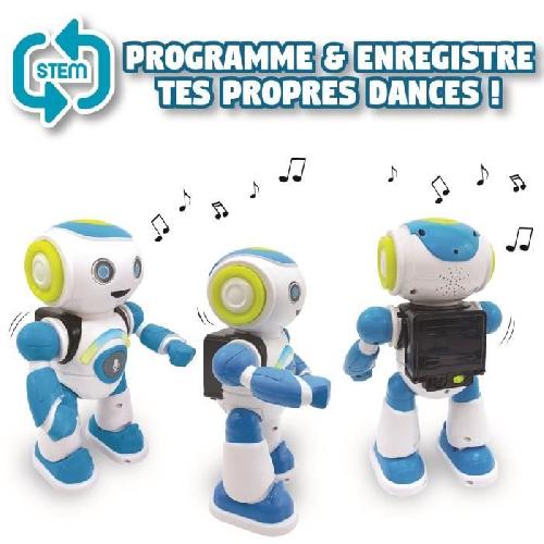 Robot Miniature - Personnage Miniature - Animal Anime Miniature POWERMAN JUNIOR - Mon Robot Intelligent qui lit dans les pensees -Francais-. sons et lumieres - LEXIBOOK