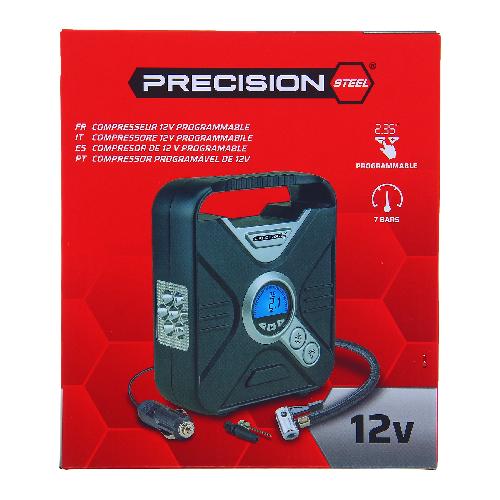 Compresseur Auto PRECISION-STEEL compresseur programmable - compresseur voiture