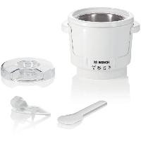 Preparation Culinaire Accessoire sorbetiere - BOSCH - MUZ5EB2 - Réfrigérant double paroi - 550 g de glace max - Pour MUM5