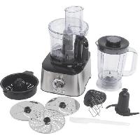 Preparation Culinaire Robot multifonction Inox KENWOOD MultiPro Compact FDM301SS - Blender. presse agrumes. 3 disques. double fouet. pétrin. spatule