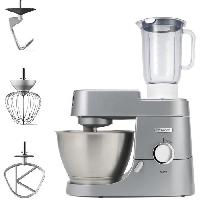 Preparation Culinaire Robot pâtissier KENWOOD Chef KVC3110S ? Kit pâtissier et blender inclus - silver - 1000 W ? format compact