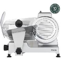 Preparation Culinaire Trancheuse a viande - H.Koenig - MSX220 - 240 W - Lame 220 mm - Epaisseur reglable 0-12 mm