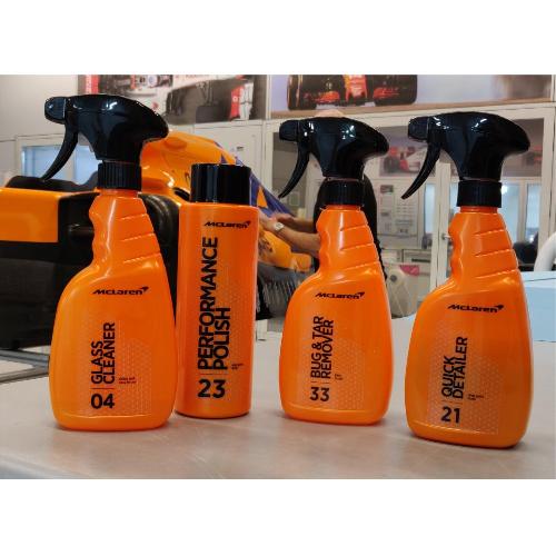 Shampoing Et Produit Nettoyant Exterieur Presentoir Mclaren Racing 20 Pieces - McLaren 8.0L