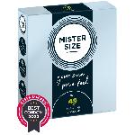 Preservatifs Mister Size 49mm pack de 3