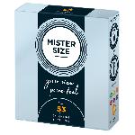 Preservatifs Preservatifs Mister Size 53mm pack de 3