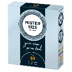 Preservatifs Preservatifs Mister Size 53mm pack de 3 x12