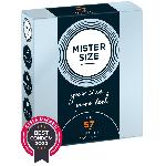 Preservatifs Preservatifs Mister Size 57mm pack de 3 x12