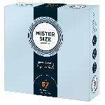 Preservatifs Preservatifs Mister Size 57mm pack de 36