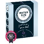 Preservatifs Preservatifs Mister Size 69mm pack de 3