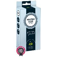 Preservatifs Preservatifs Mister Size 49mm pack de 10