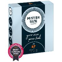 Preservatifs Preservatifs Mister Size 57mm pack de 3 x12