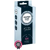 Preservatifs Preservatifs Mister Size 64mm pack de 10