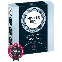 Preservatifs Preservatifs Mister Size 69mm pack de 3