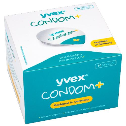 Preservatifs Preservatifs Yvex Condom+ 10pcs