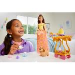 Poupee Princesse Disney - Belle Et Son Service a The - Poupees Mannequins - 3 Ans Et +