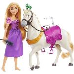 Princesse Disney - Coffret Raiponce Et Maximus - Poupees Mannequins - 3 Ans Et +