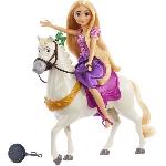Poupee Princesse Disney  - Coffret Raiponce Et Maximus  - Poupées Mannequins - 3 Ans Et +