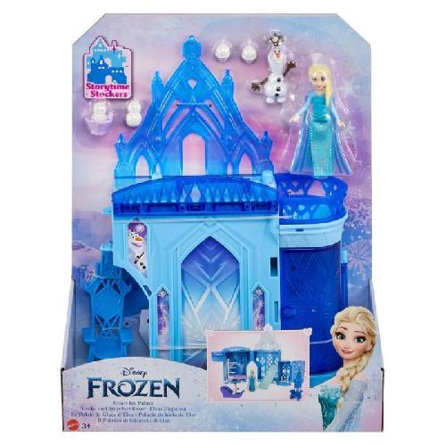 Poupee Princesse Disney - Reine Des Neiges - Coffret Histoire Chateau D'Elsa - Mini Univers - 3 Ans Et +
