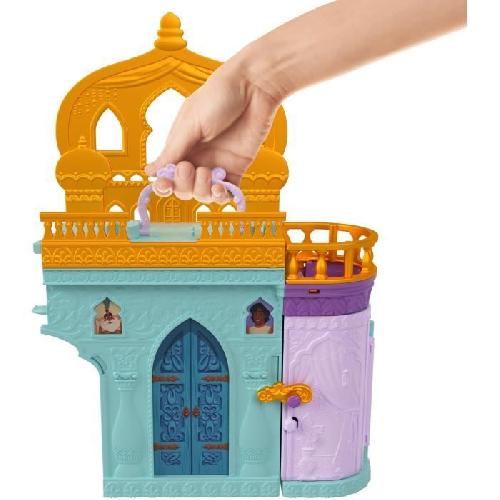 Poupee Princesses Disney-Le Château de Jasmine avec mini-poupée HLW93