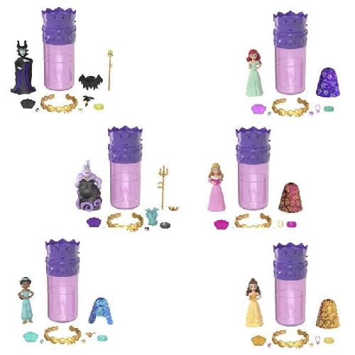 Poupee Princesses Disney-Mini-Poupées Royauté Color Reveal-Assortiment HXH16